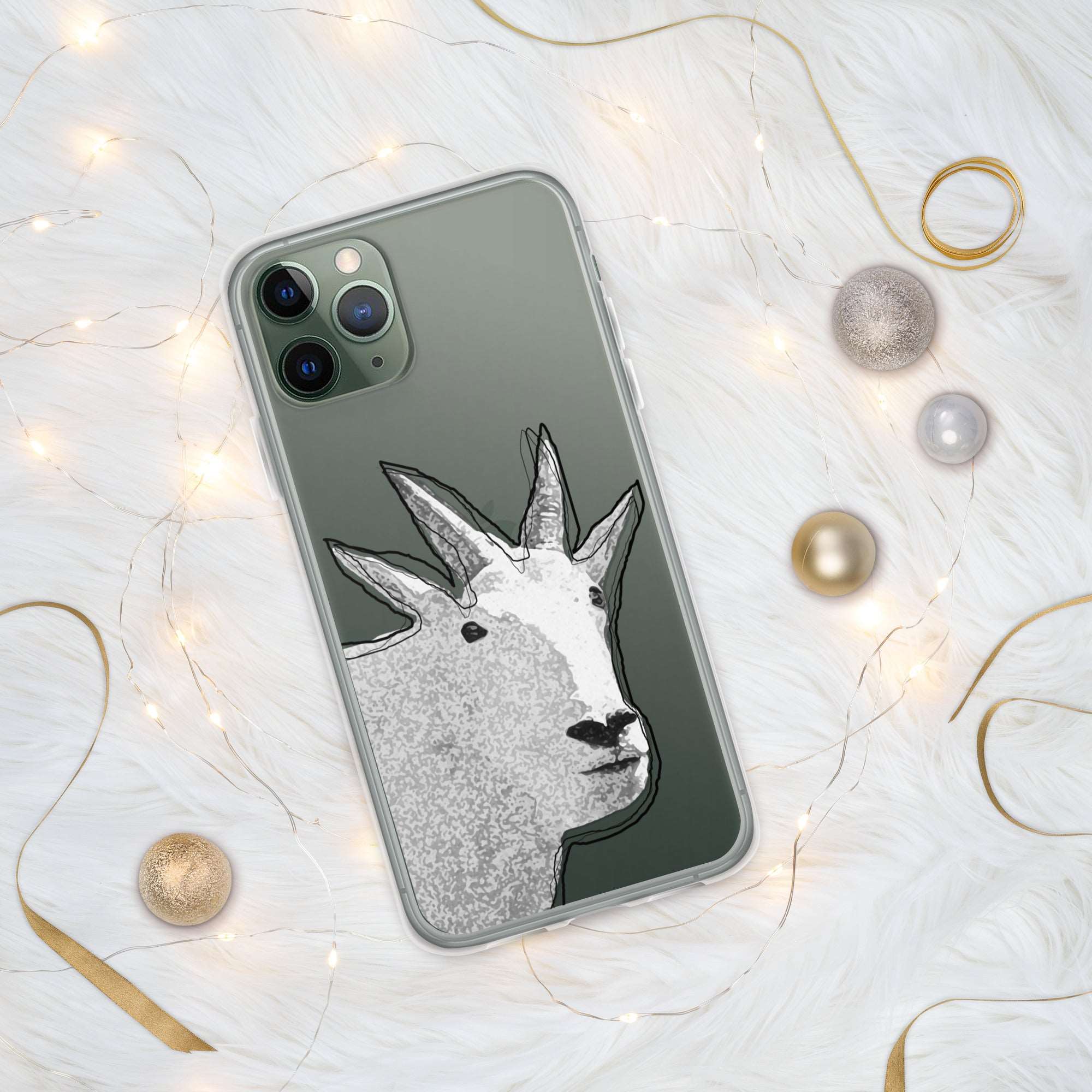 Mountain Goat iPhone Case Vincent