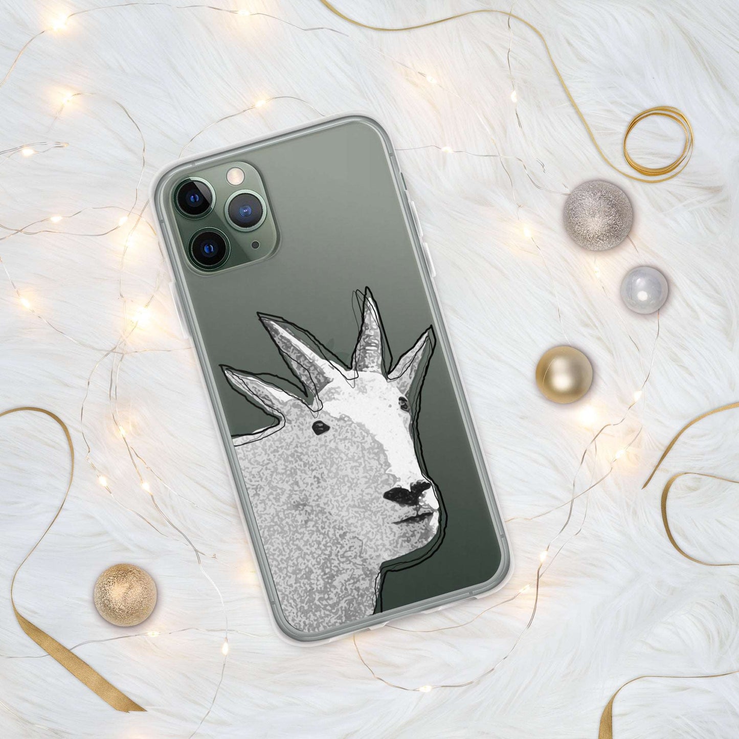 Mountain Goat iPhone Case - Vincent - North American Mountain Goat Appreciation Club