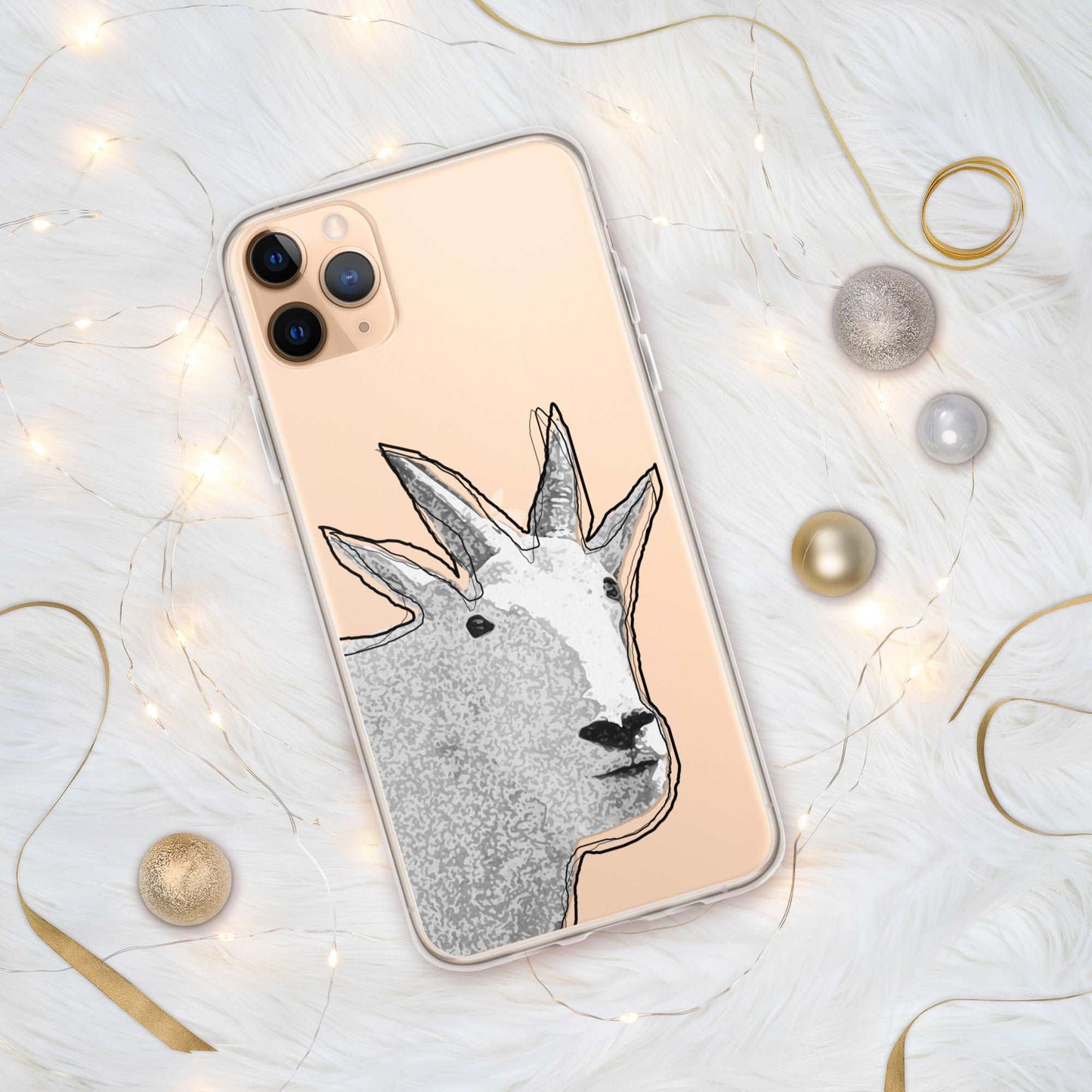 Mountain Goat iPhone Case - Vincent - North American Mountain Goat Appreciation Club