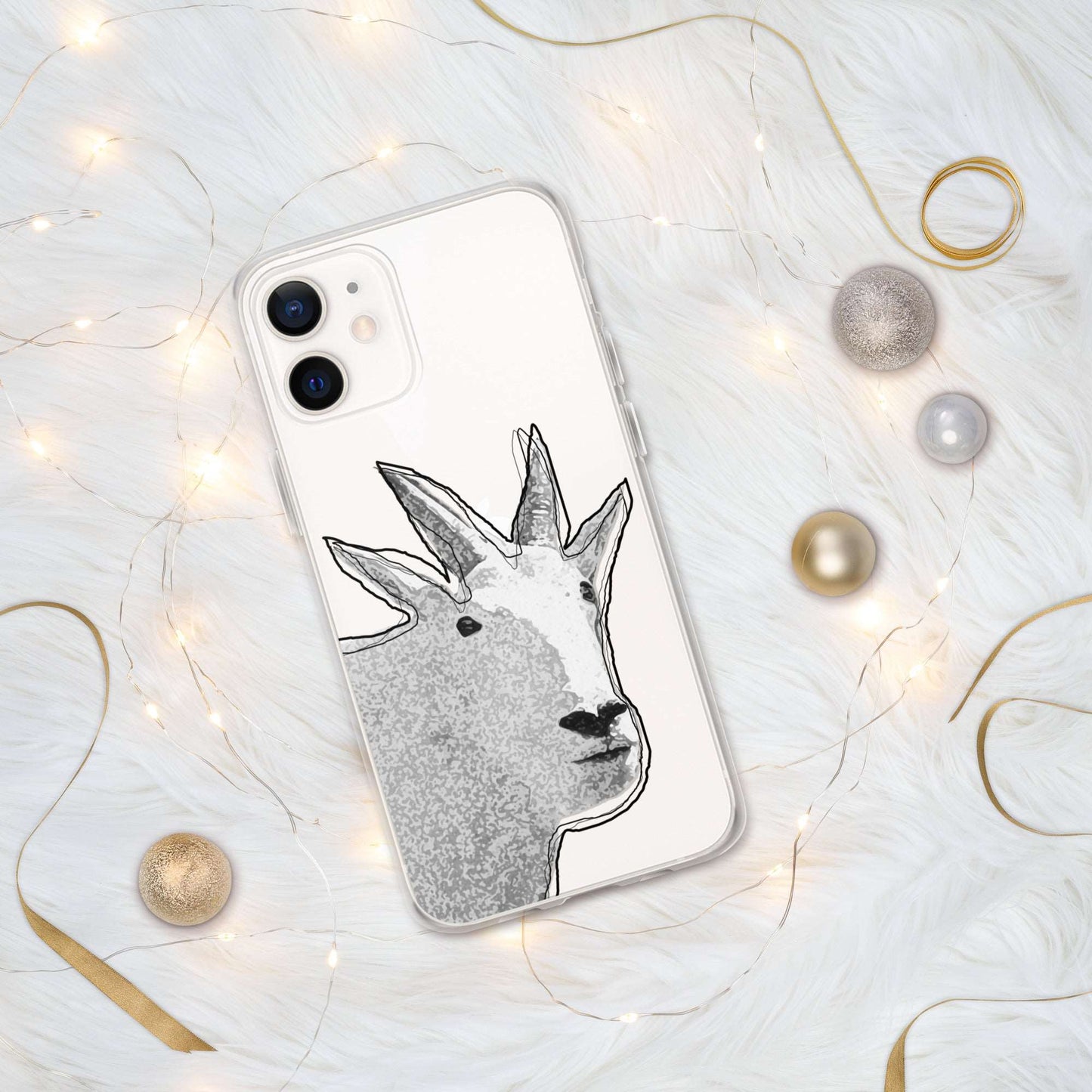 Mountain Goat iPhone Case - Vincent - North American Mountain Goat Appreciation Club