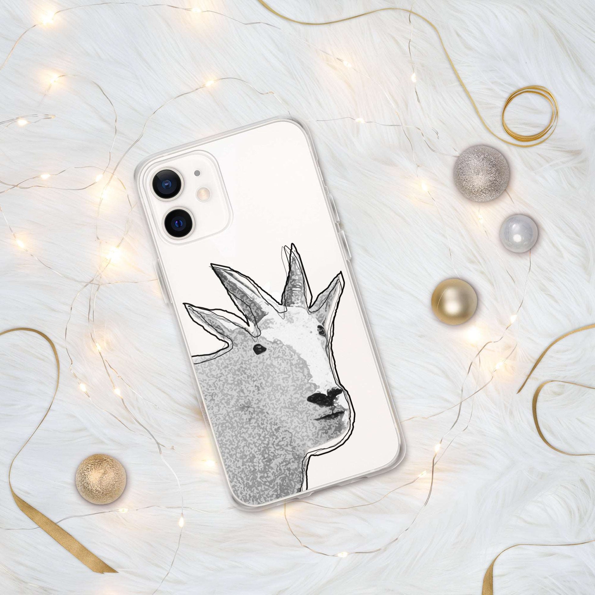 Mountain Goat iPhone Case - Vincent - North American Mountain Goat Appreciation Club