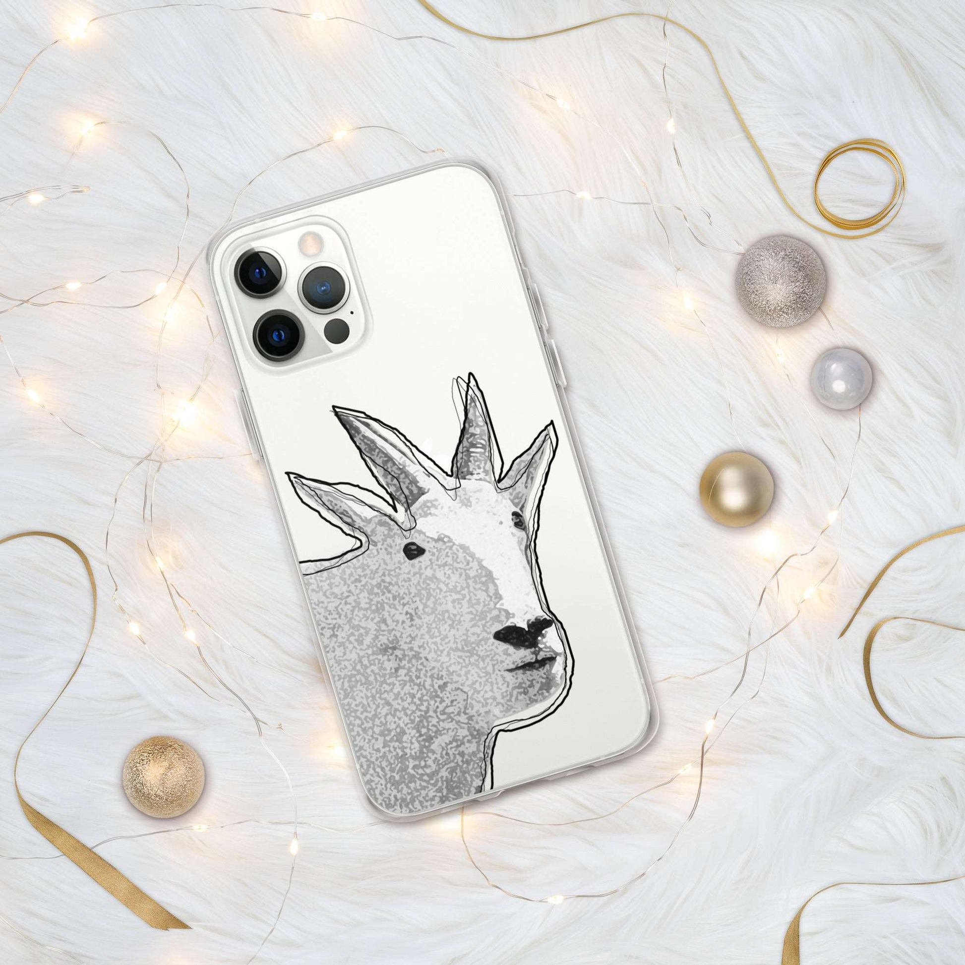 Mountain Goat iPhone Case - Vincent - North American Mountain Goat Appreciation Club