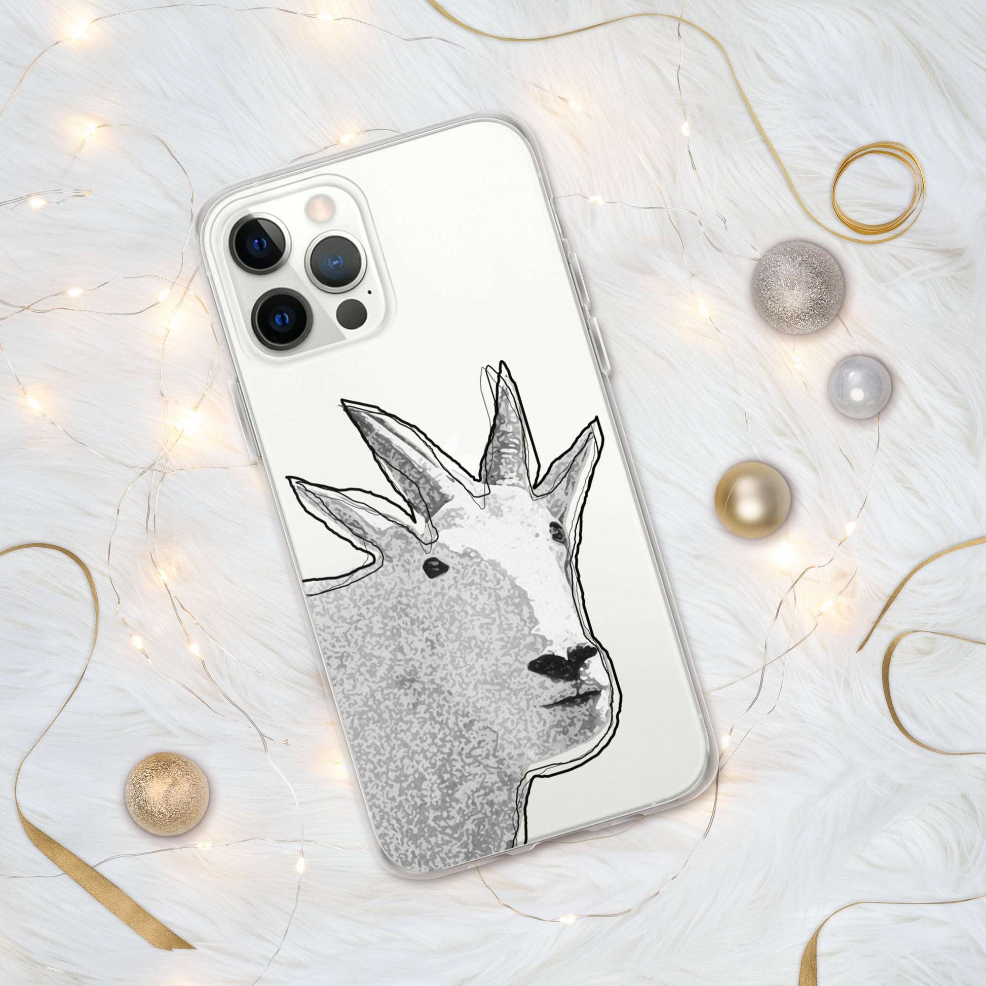 Mountain Goat iPhone Case - Vincent - North American Mountain Goat Appreciation Club