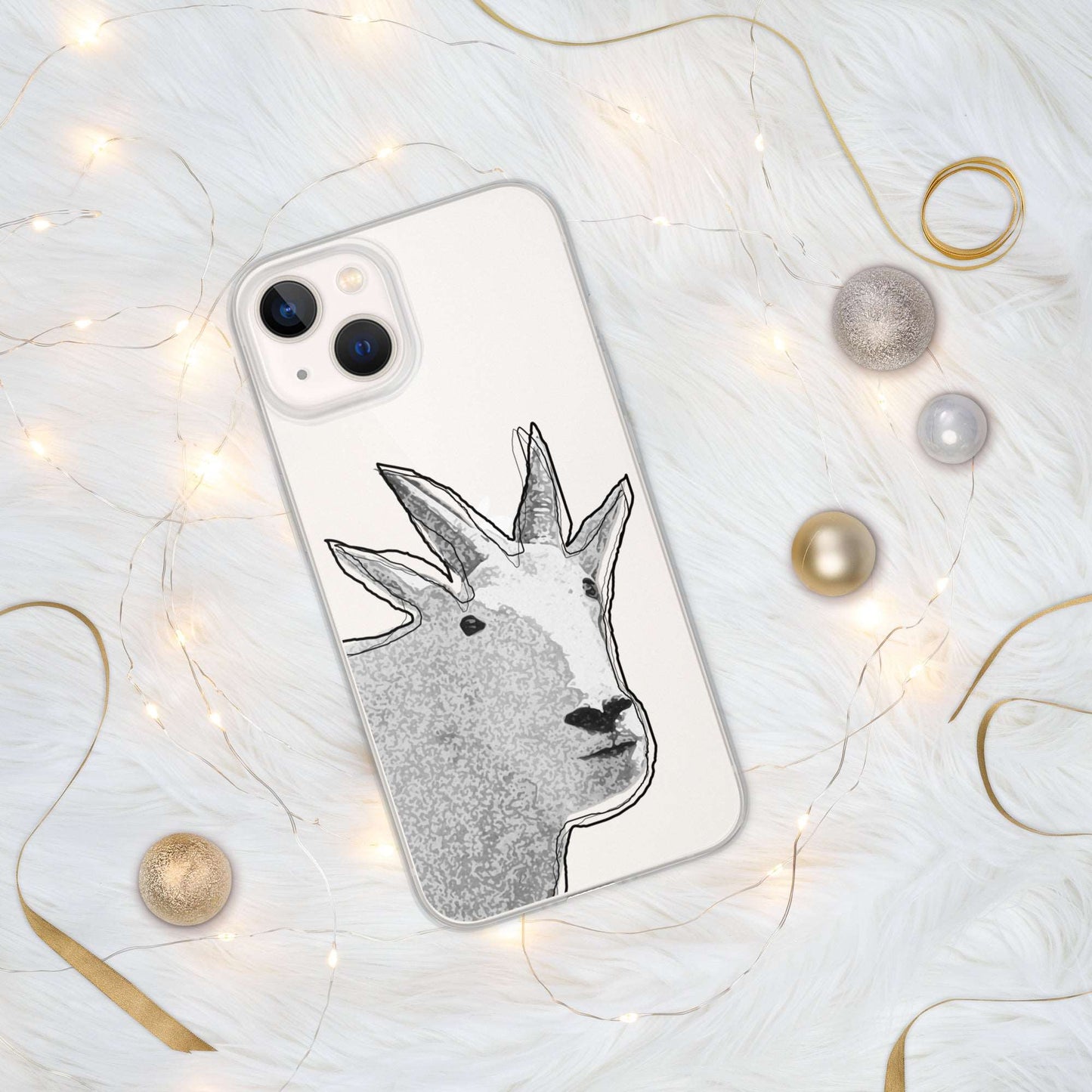 Mountain Goat iPhone Case - Vincent - North American Mountain Goat Appreciation Club