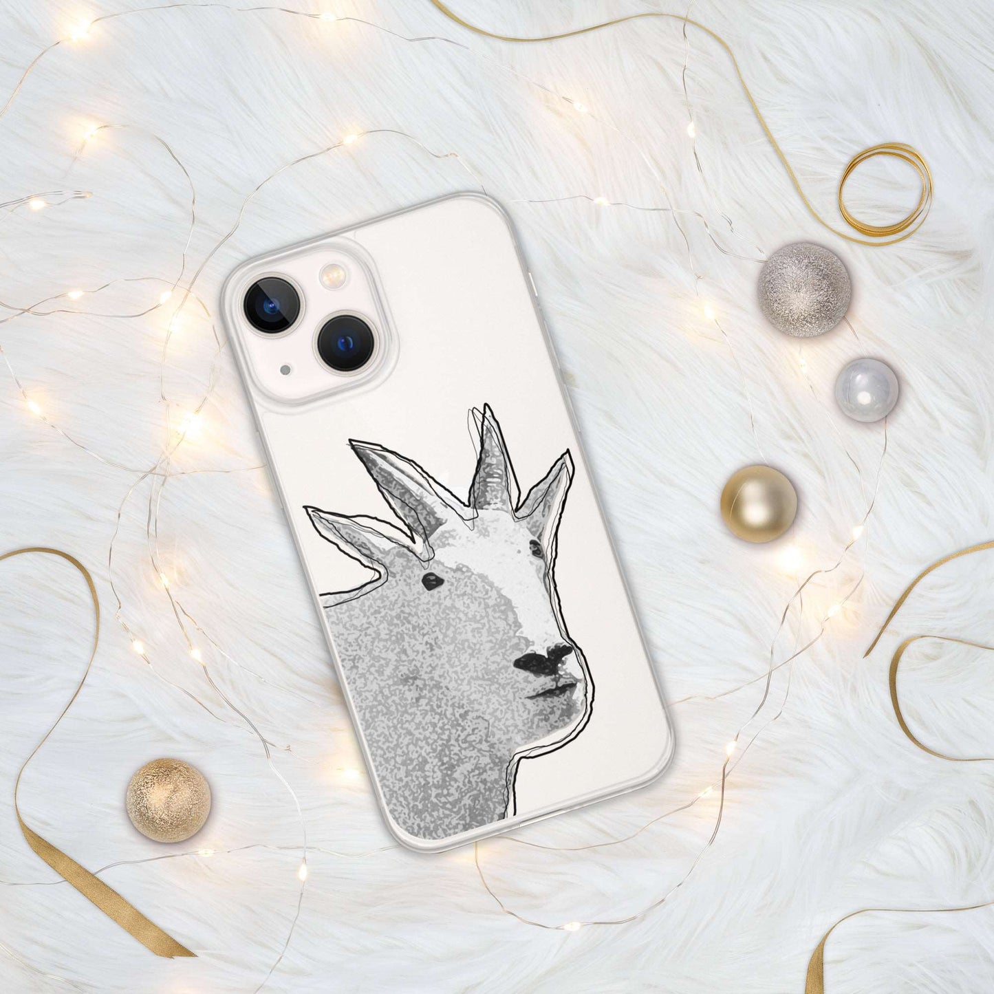 Mountain Goat iPhone Case - Vincent - North American Mountain Goat Appreciation Club