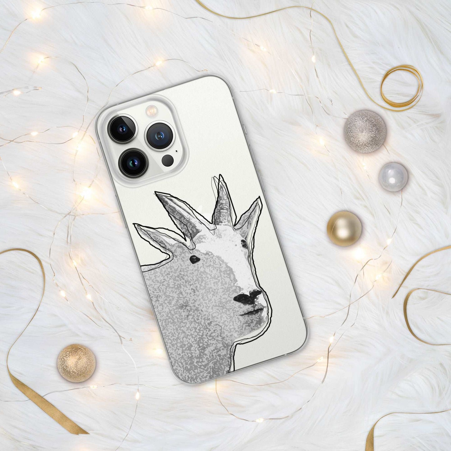 Mountain Goat iPhone Case - Vincent - North American Mountain Goat Appreciation Club