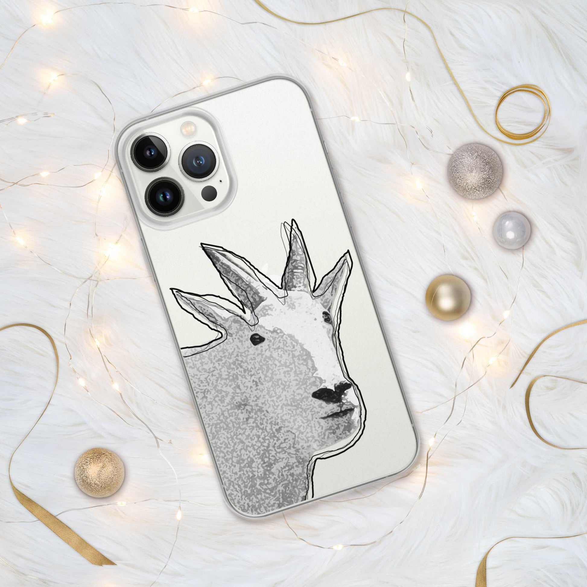 Mountain Goat iPhone Case - Vincent - North American Mountain Goat Appreciation Club