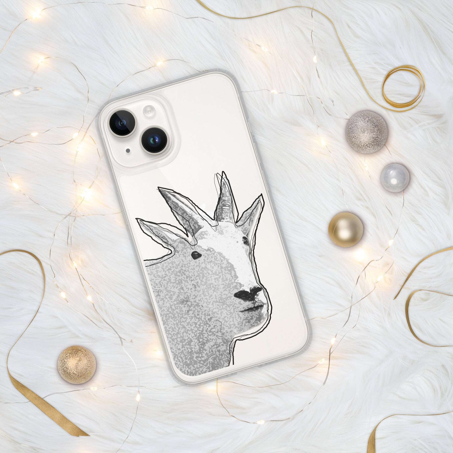 Mountain Goat iPhone Case - Vincent - North American Mountain Goat Appreciation Club