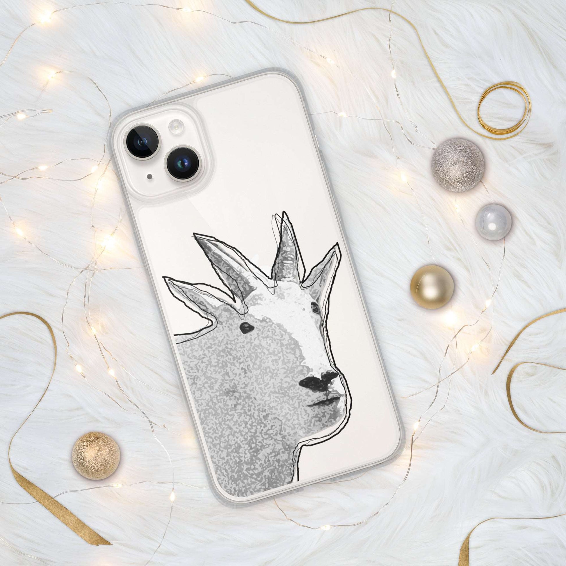 Mountain Goat iPhone Case - Vincent - North American Mountain Goat Appreciation Club