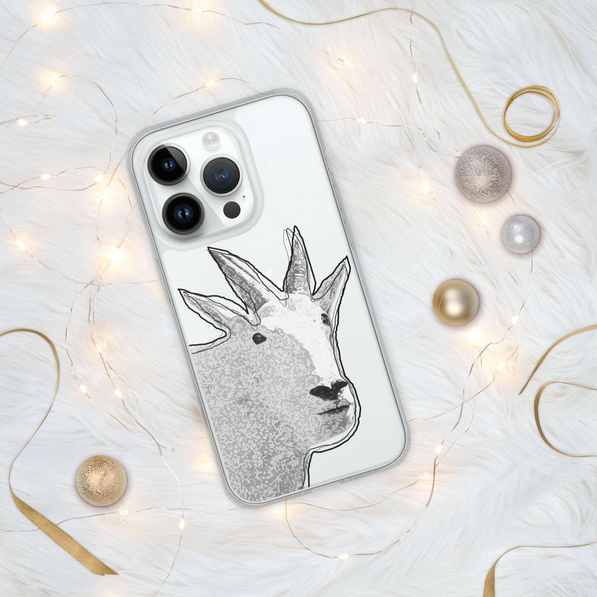 Mountain Goat iPhone Case - Vincent - North American Mountain Goat Appreciation Club