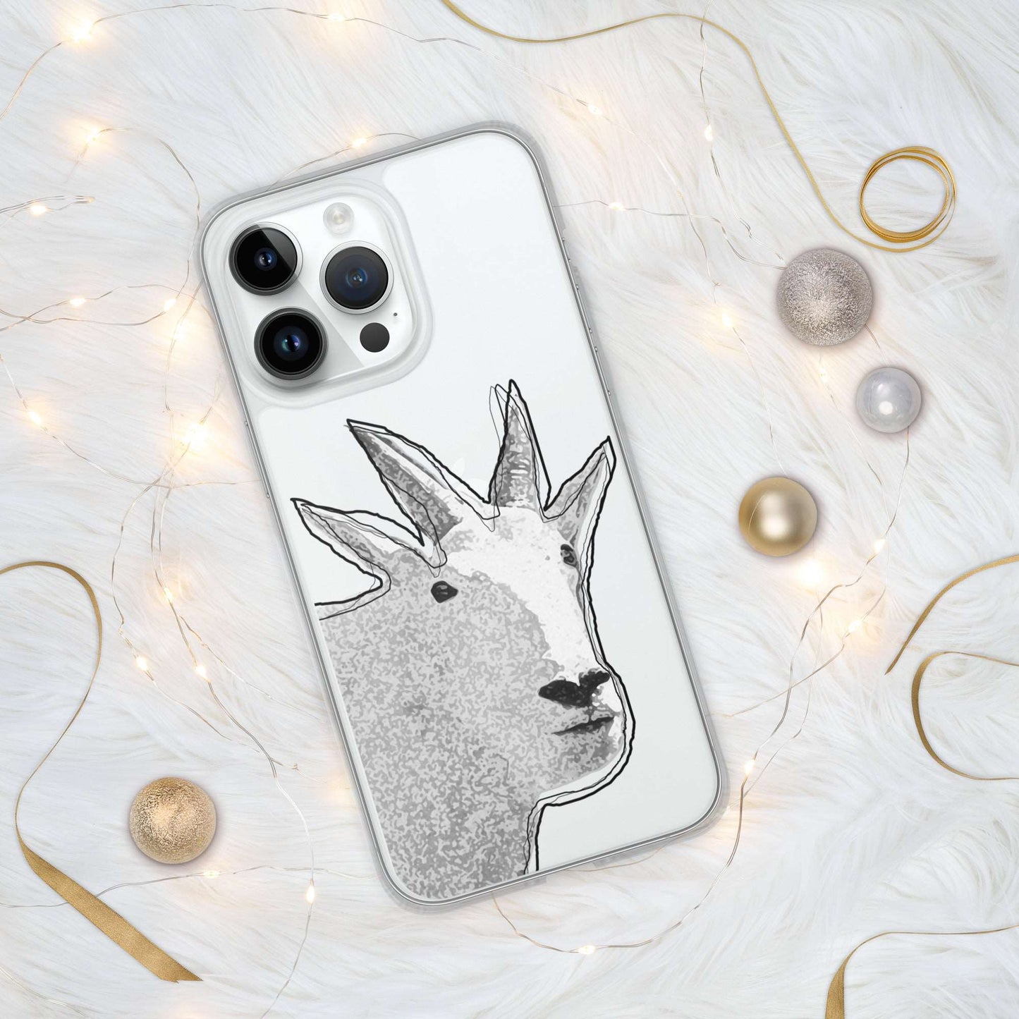 Mountain Goat iPhone Case - Vincent - North American Mountain Goat Appreciation Club