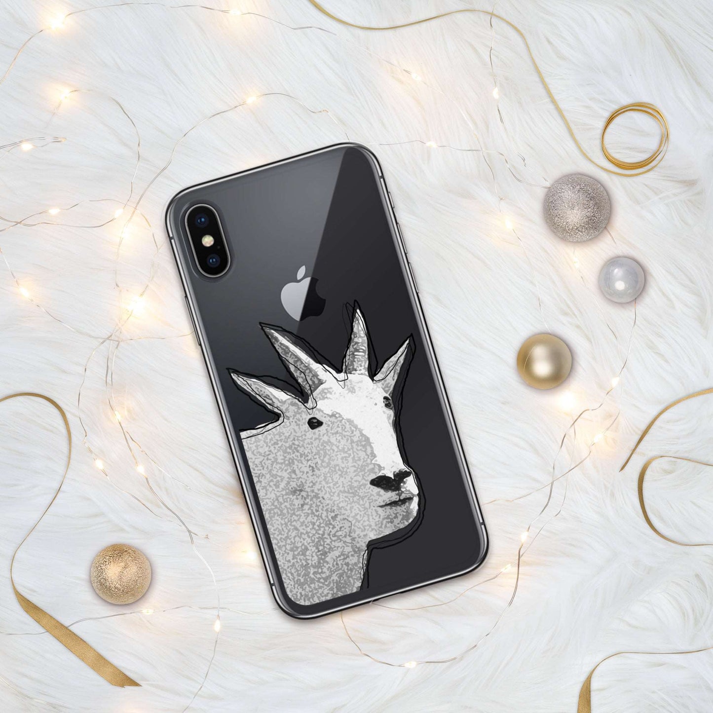 Mountain Goat iPhone Case - Vincent - North American Mountain Goat Appreciation Club