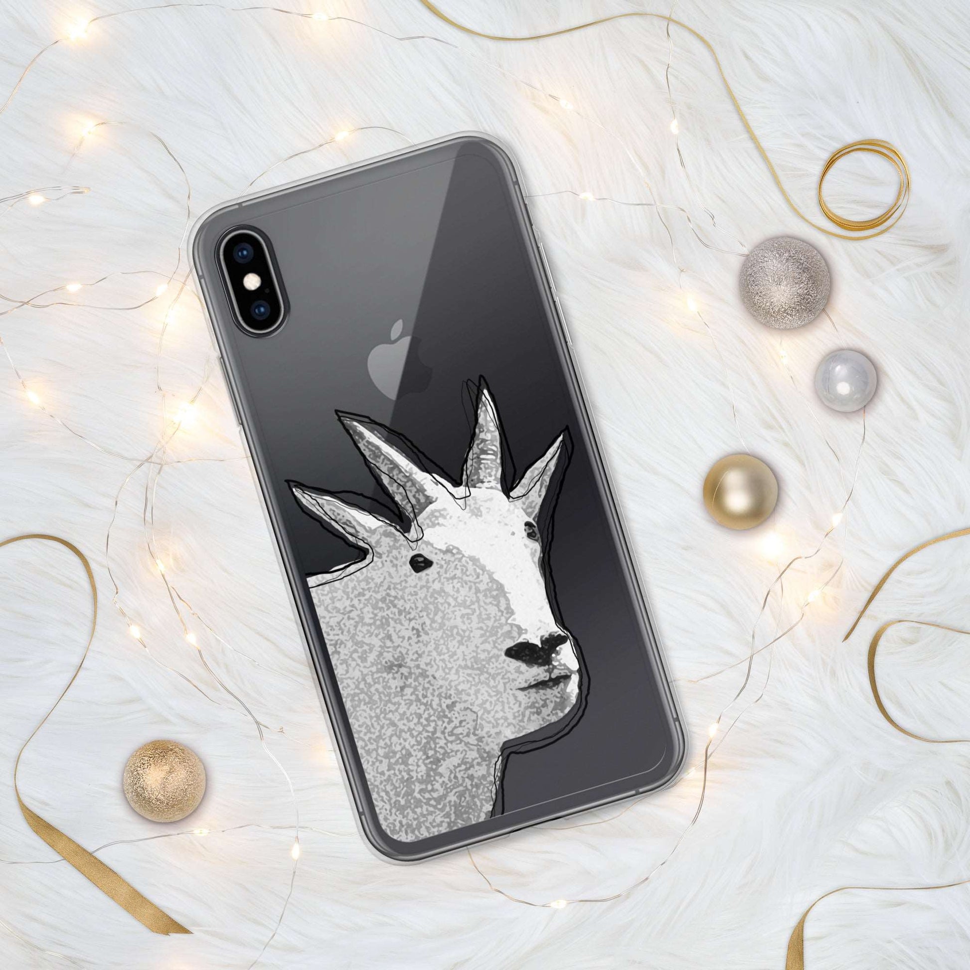 Mountain Goat iPhone Case - Vincent - North American Mountain Goat Appreciation Club