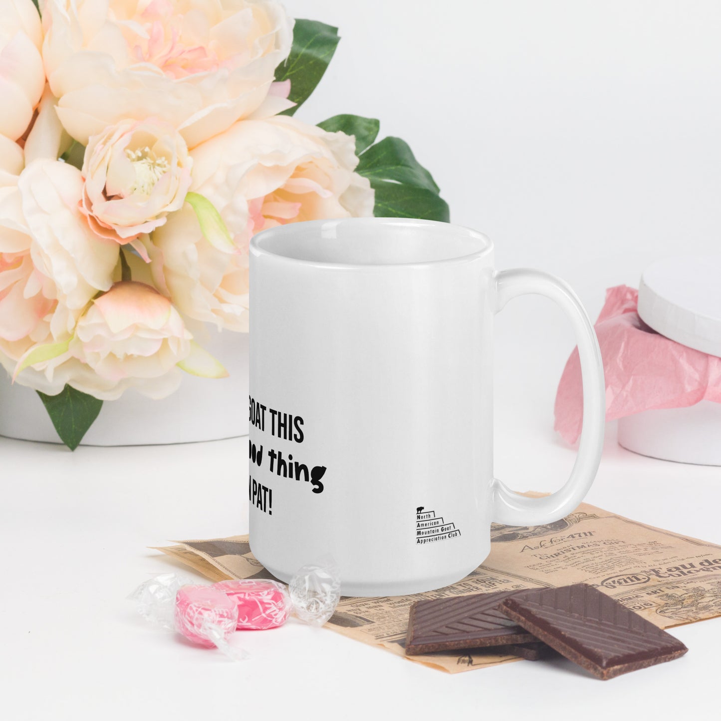 Funny Mountain Goat Mother's Day Mug - Motherhood Thing